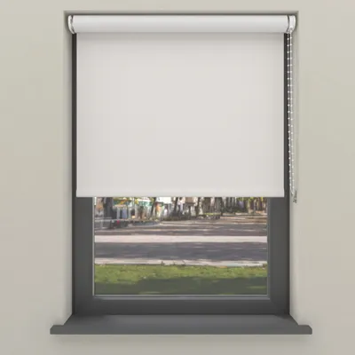 Produktbild von Cocoon Home Rollo Klemmfix ohne Bohren 170x190 - Verdunkelnd - Weiß