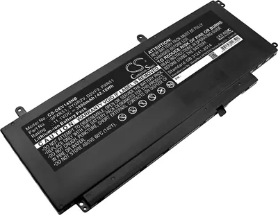 Produktbild von TECHTEK Laptop Akkus Kompatibel mit [Dell] Inspiron 15 754, Inspiron 15 7547, Inspiron 15 7548, Vostro 14 5000, Vostro 14 5459, Vostro 14-5459D-1308S