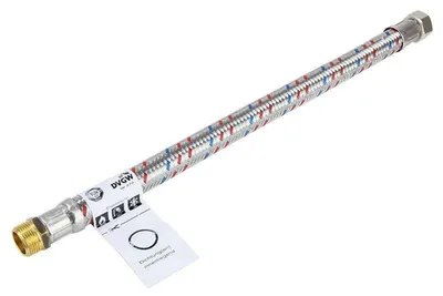 Zdjęcie produktu dla Wąż zbrojony meiflex 3/4 cala żeński x męski 3/4 cala, wewnętrzny 18 mm 500 mm 3/4 cala żeński x męski 3/4 cala, wewnętrzny 18 mm