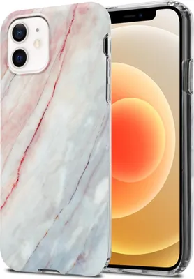 Produktbild von Cadorabo Schutzhülle für Apple iPhone 12 PRO MAX Hülle in Rosa TPU Handyhülle Etui Case Cover