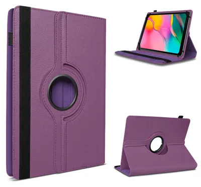 Produktbild von Tablet Tasche für Samsung Galaxy Tab A 10.1 2019 Hülle Schutzhülle 360° DrehbarFarben:Lila