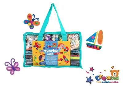 Obrázok produktu pre Tvorivá sada v plastovej taške 31 x 20 cm