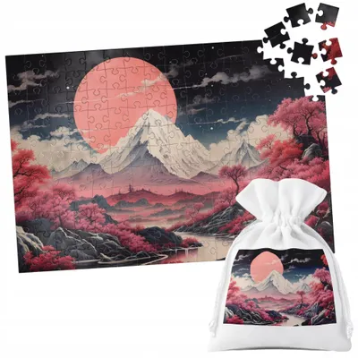 Produktbild von Puzzle Tradycyjne - Japonia Góra Piękne Widoki Krajobraz - 252El