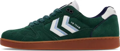 Produktbild von Hummel HB Team Indoor Sneaker Schuhe Sportschuhe grün/weiß 225342-6027, Schuhgröße:45 EU