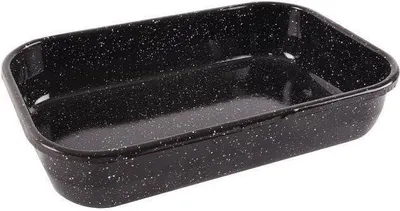 Produktbild von Orion Auflaufform Bräter emaillierte Backform mit hohem Rand 34x22x6,5