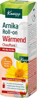 Kneipp Arnika Roll-on wärmend vegan mit Bio Arnika Packung 50ml