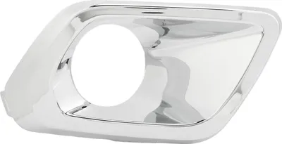 Image de Cache de phares antibrouillard chromés, enjoliveurs, remplacement pour Dacia Sandero MK2 Facelift 2017 à 2020, côté droit : 261A20031R