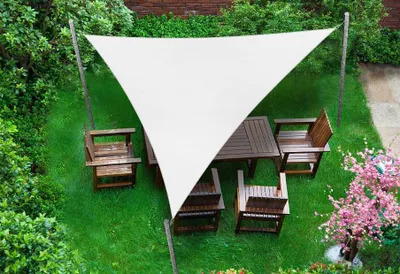 Produktbild von Premium wasserdichtes Segel 3x3x4,2 Weiß