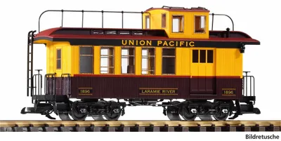 Produktbild von Piko 38674 - 1/22,5 / Güterzugbegleitwagen UP 1896 - Neu