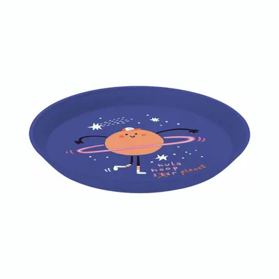 Immagine prodotto di Koziol Teller Connect Plate Space, Dessertteller, Kunststoff, Organic Blue, 20.5 cm, 8334746