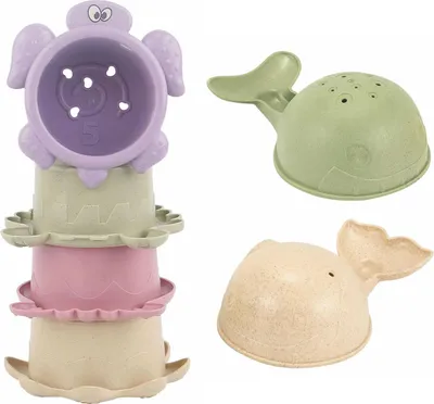 Image de Gobelet de bain pastel, 6 pcs.