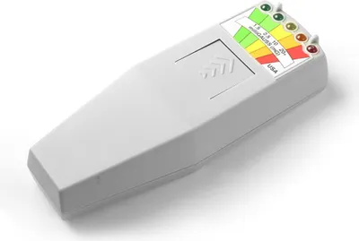 Obrázok produktu pre Elektromagnetické pole EMF Gauss Meter Detektor žiarenia Prenosný EMF Magnetické pole Monitor 5 LED Gauss Meter