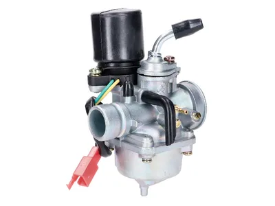 Image de 101_Octane carburateur 12mm compatible avec Minarelli, CPI, Keeway, Generic, QJ 1E40QMB