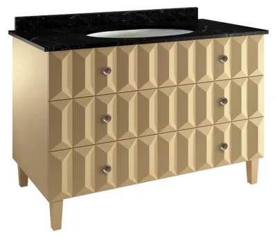 Produktbild von Waschbecken Waschtisch Klassischer Schrank Italienisches Badezimmer Unterschrank