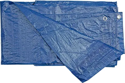 Produktbild von Abdeckplane 6x10 m, 75 g/m², wetterfest, verstärkte Ösen