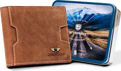 Produktbild von Peterson Brieftasche für Männer Athanitus braun One size