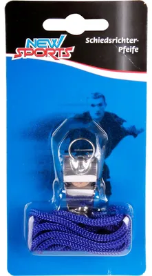 Obrázok produktu pre NSP kovová rozhodcovská píšťalka