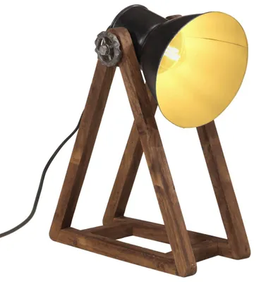 Produktbild von vidaXL Schreibtischlampe 25 W Schwarz 30x17x40 cm E27