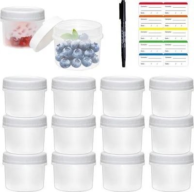 Productafbeelding van Famanu voedselcontainers, 160 ml - Set van 20 herbruikbare containers