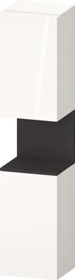 Produktbild von DURAVIT QA1346L80220010 QTG HS 400x360x1760 Wß Hgl. H 3H Tü 2