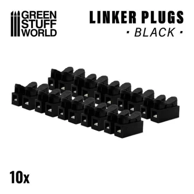 Immagine prodotto di Green Stuff World - Connettori a due vie, neri (confezione da 10 pezzi)