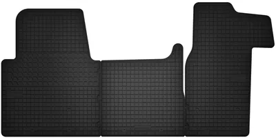 Produktbild von Gummimatten Fußmatten Vorne Schwarz für Opel Movano B 2010-2022