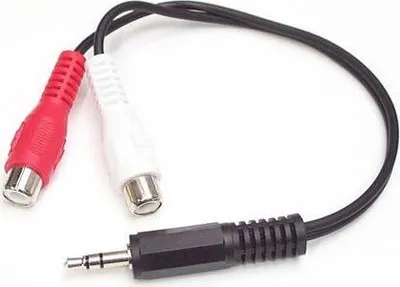 Immagine prodotto di StarTech.com MUMFRCA cavo audio 0,15 m 3.5mm 2 x RCA Nero