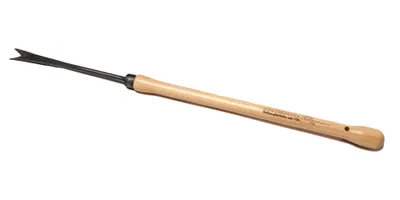Produktbild von Krumpholz Unkrautstecher (geschmiedet Ø 8 mm) mit Eschen-Knopf-Stiel (48 cm)