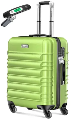 Produktbild von KESSER® Reisekoffer Hartschalen Koffer mit Zahlenschloss, Waage + Gepäckanhänger