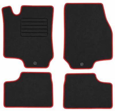 Produktbild von Fußmatten-Set für Opel Astra G, 1998-2005, 4-teilig, Schwarz