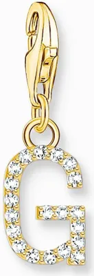 Immagine prodotto di Thomas Sabo - 1970-414-14 - Charm - Donna - Argento 925 placcato oro giallo - Lettera G
