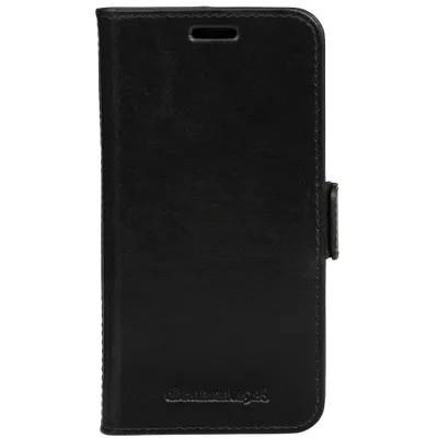 Produktbild von dbramante1928 Copenhagen Slim - Flip-Hülle für Mobiltelefon - genarbtes Leder - Schwarz - für Apple iPhone 11