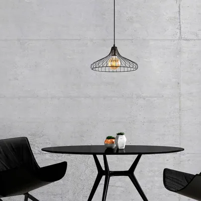 Produktbild von Opviq, Depay- Depay FLG, Schwarz, Kronleuchter, 36 x 36 x 30-120 cm, Metallkörper