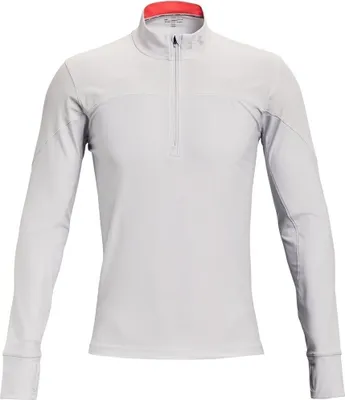 Obrázok produktu pre Under Armour UA Qualifier 1/2 Zip Halo Gray-Venom Red L Bežecká mikina