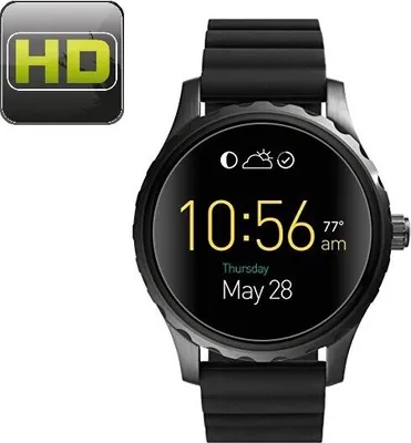 Produktbild von 6x Displayfolie für Fossil Q Wander SmartWatch Displayschutzfolie HD ULTRA KLAR