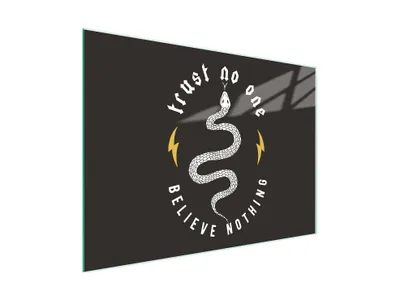 Productafbeelding van Glazen snijplank, 30x22 cm, zwart