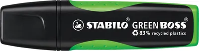 Produktbild von Umweltfreundlicher Textmarker - STABILO GREEN BOSS - Einzelstift - grün