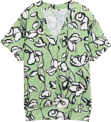 Produktbild von Tom Tailor T-Shirt mit gemustertem Design und Loose Fit Passform aus Single-Jersey