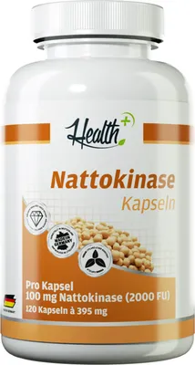 Produktbild von HEALTH+ NATTOKINASE, 120 Kapseln