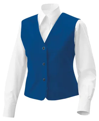 Produktbild von Damen Weste Gillette royal blue, L : L : royal blue : 65% Polyester 35% Baumwolle