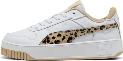 Produktbild von Puma Carina Street Animal Flair White-Toasted Almond-Silver Größe EU 39