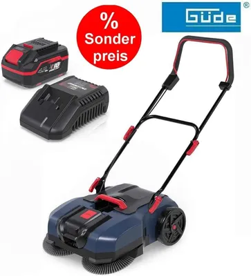 Produktbild von Güde Akku Kehrmaschine GKM 18-0 mit Akku 4.0 Ah 18V E³ Serie,