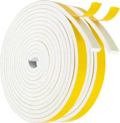 Imagen del producto de Cinta adhesiva de sellado, 10 mm x 6 mm, 10 metros, para puertas y ventanas