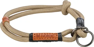 Produktbild von Trixie BE NORDIC Zug-Stopp-Halsband - sand - 30 cm