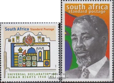 Produktbild von Briefmarken Südafrika 1998 Mi 1183,1208 (kompl.Ausg.) postfrisch Menschenrechte