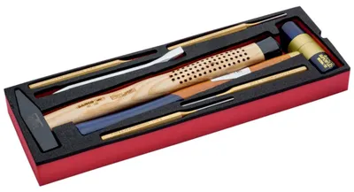 Image de Ensembles d'outils de frappe Bahco avec insert en mousse pour mallette rigide 4750RCHDW01 - 7 pièces.