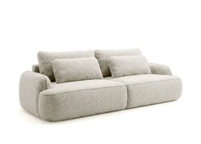 Produktbild von Schlafsofa mit Bettkasten – modernes Wohnsofa mit Schlaffunktion - ZURI 260 cm - Ness 28