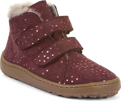 Produktbild von Froddo Barefoot Winter Furry Bordeaux+ Größe EU 28