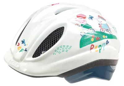 Produktbild von KED Meggy II Originals | Kinder Fahrradhelm Insektenschutznetz Integriertes LED-Rücklicht maxSHELL Technologie PEPPA PIG BOY
