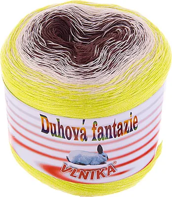 Produktbild von 200g Bobbel Wolle 4-fädig Farbverlaufsgarn Fantazie Häkelgarn Strickgarn
